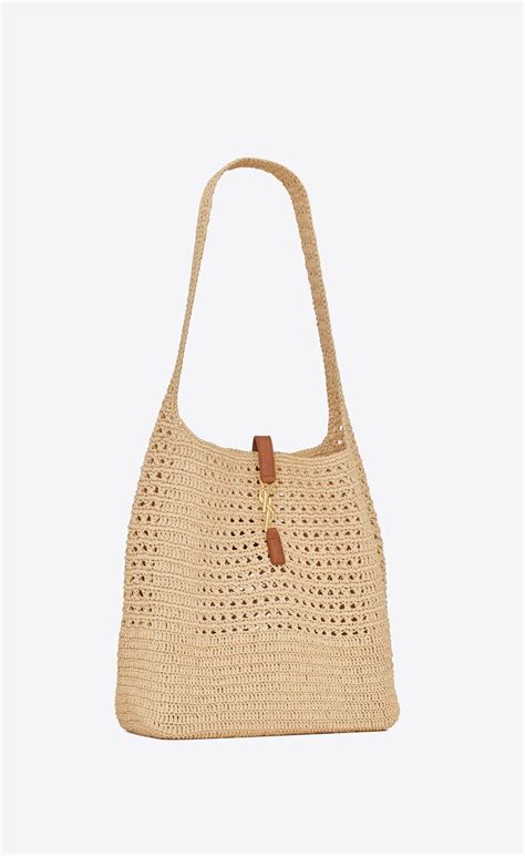 ysl crochet beach bag|Saint Laurent Crochet Bags .